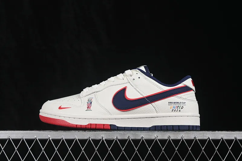All categories Nk SB Dunk Series Nk SB Dunk Low High-end customized low-top sneakers Nike SB Dunk Low World Cup theme high-end customized low-top casual sneakers NH0601-497